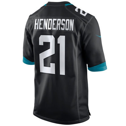 Jacksonville Jaguars C.j. Henderson Game Black Football Jersey product image