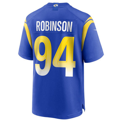 Los Angeles Rams A'shawn Robinson Game Royal Football Jersey product image