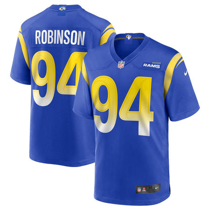 Los Angeles Rams A'shawn Robinson Game Royal Football Jersey product image