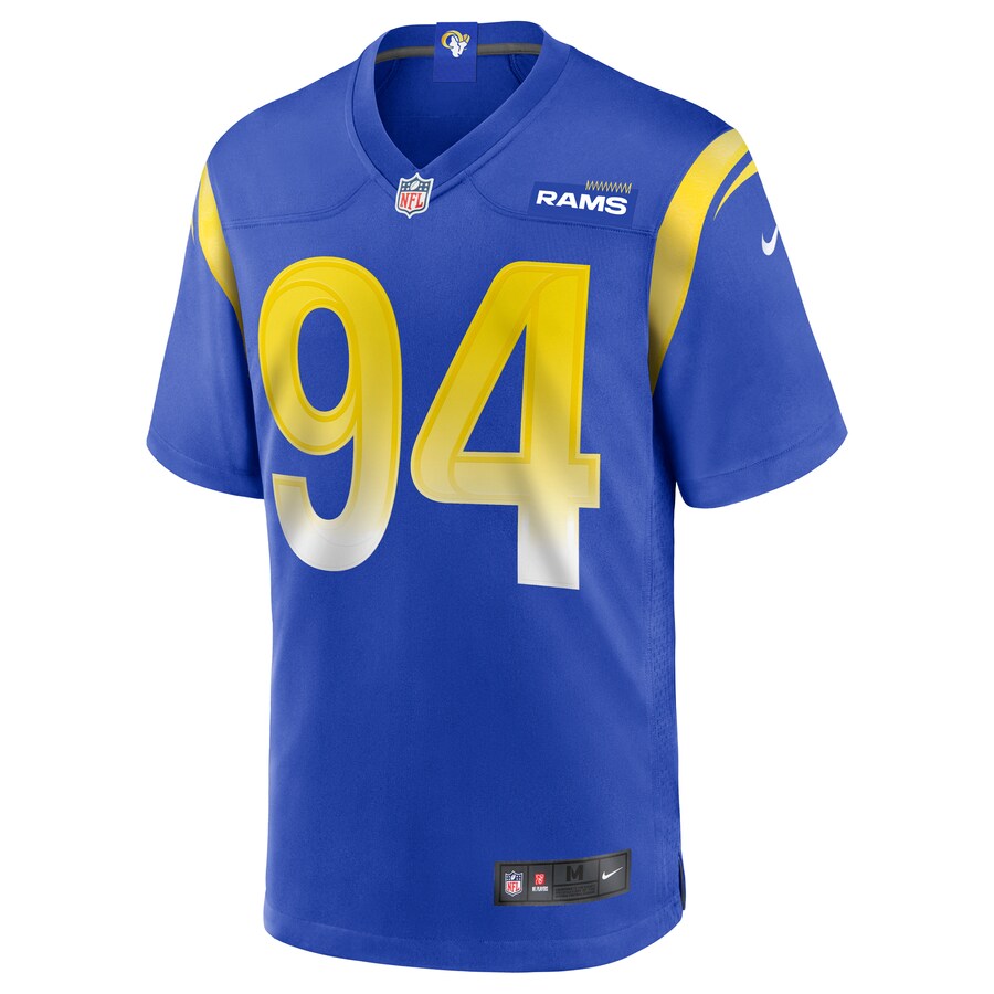 Los Angeles Rams A'shawn Robinson Game Royal Football Jersey product image