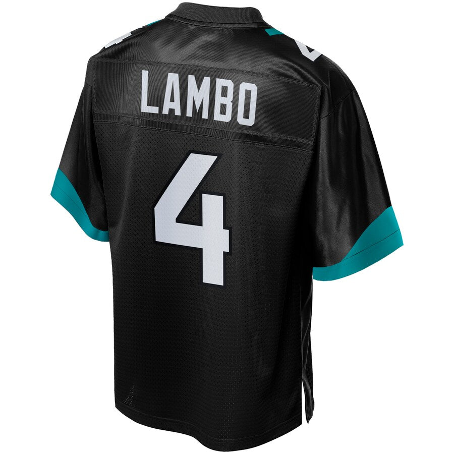 Jacksonville Jaguars Josh Lambo Pro Line Big & Tall Black Football Jersey product image