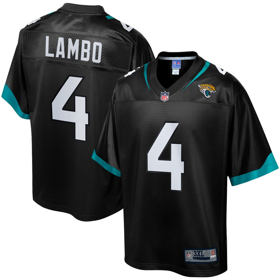 Jacksonville Jaguars Josh Lambo Pro Line Big & Tall Black Football Jersey product image