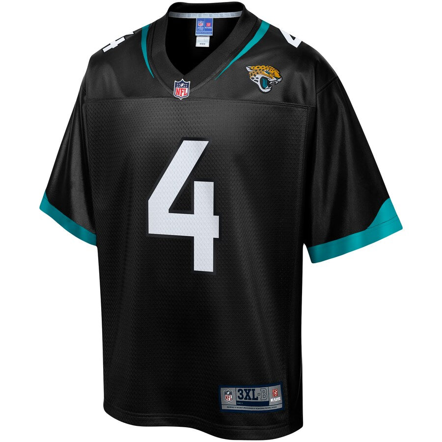 Jacksonville Jaguars Josh Lambo Pro Line Big & Tall Black Football Jersey product image