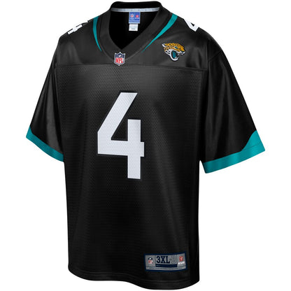 Jacksonville Jaguars Josh Lambo Pro Line Big & Tall Black Football Jersey product image