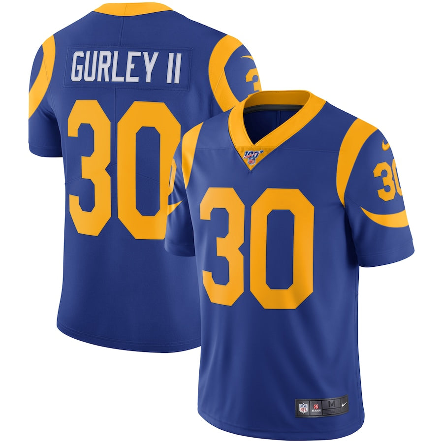 Los Angeles Rams Todd Gurley Limited Royal Football Jersey product image