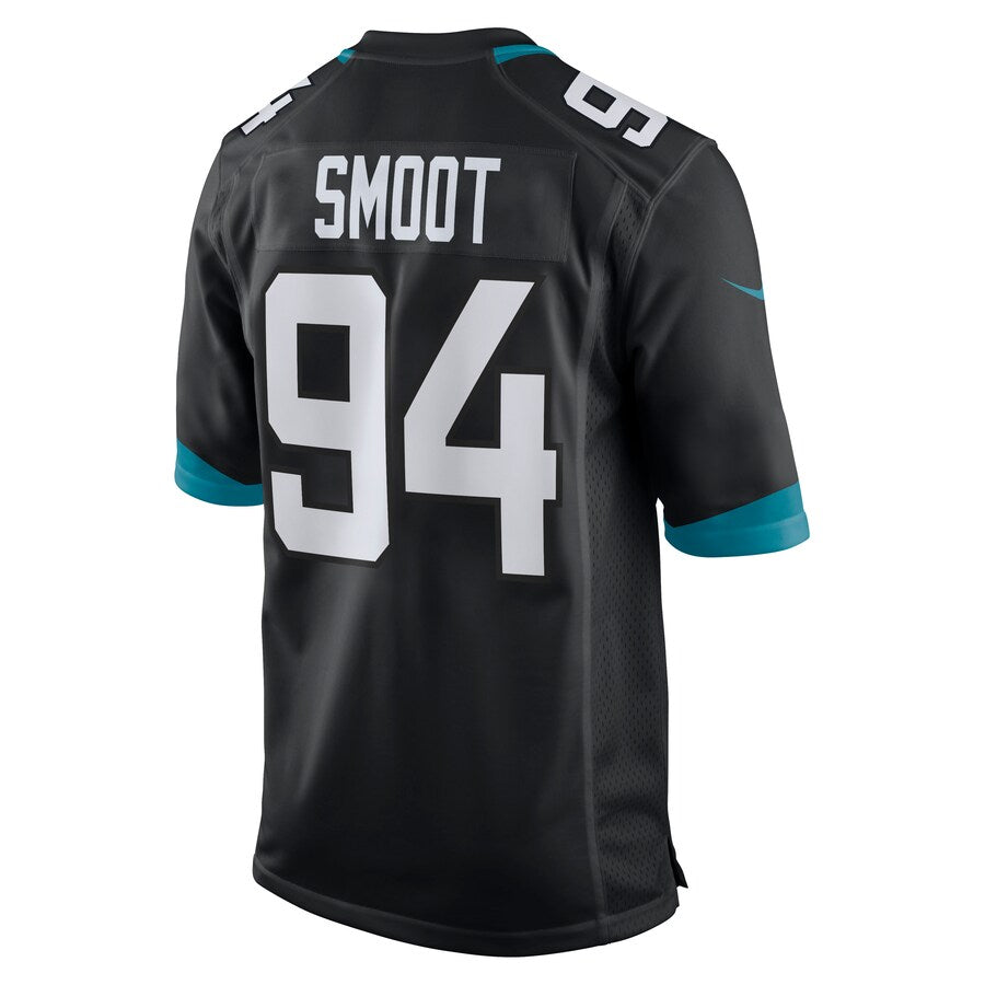 Jacksonville Jaguars Dawuane Smoot Game Black Football Jersey product image