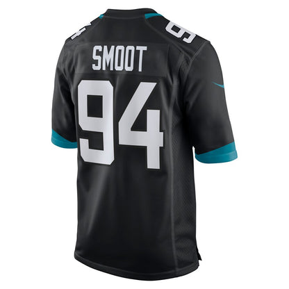 Jacksonville Jaguars Dawuane Smoot Game Black Football Jersey product image