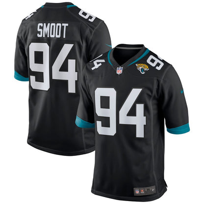 Jacksonville Jaguars Dawuane Smoot Game Black Football Jersey product image