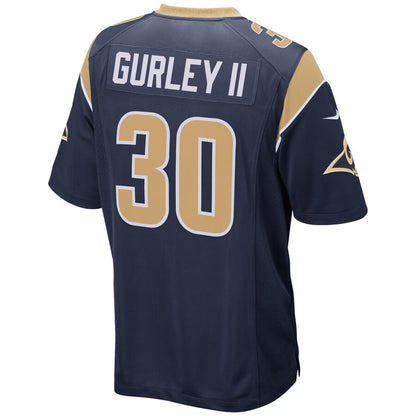 Los Angeles Rams Todd Gurley Game Navy Football Jersey product image