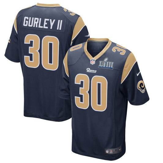 Los Angeles Rams Todd Gurley Game Navy Football Jersey product image