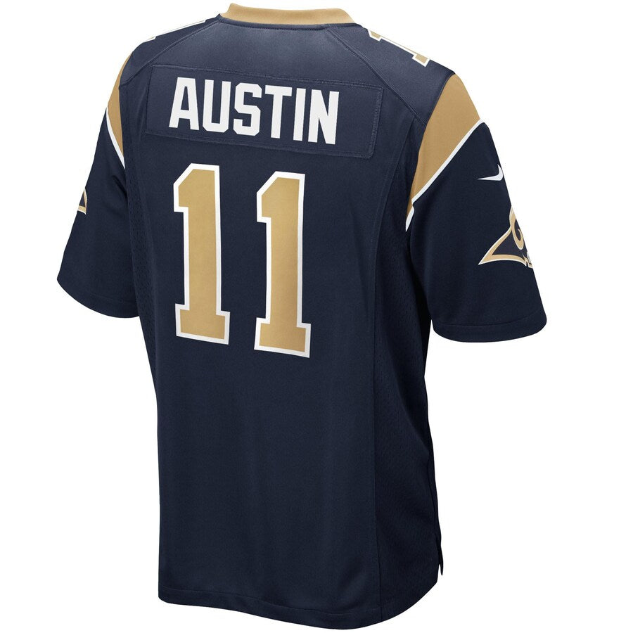 Los Angeles Rams Tavon Austin Game Navy Football Jersey product image