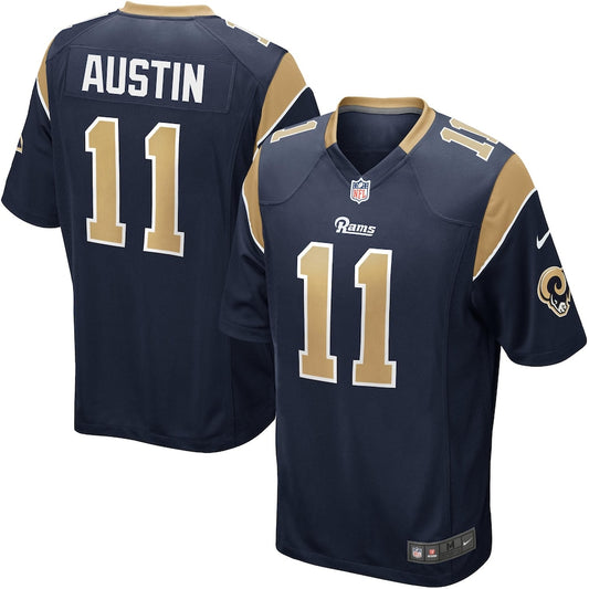 Los Angeles Rams Tavon Austin Game Navy Football Jersey product image
