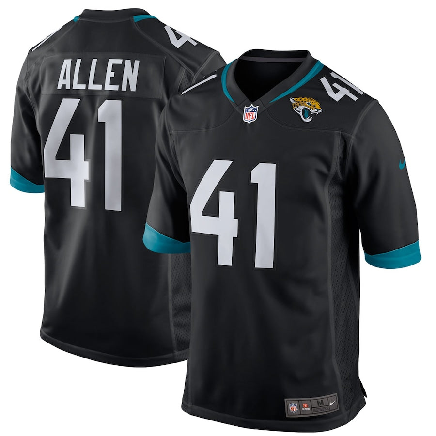 Jacksonville Jaguars Josh Allen Game Black Football Jersey product image