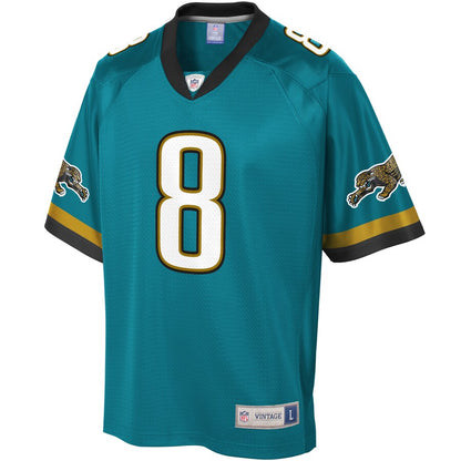 Jacksonville Jaguars Mark Brunell Pro Line Teal Football Jersey product image
