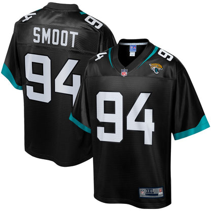 Jacksonville Jaguars Dawuane Smoot Pro Line Big & Tall Black Football Jersey product image
