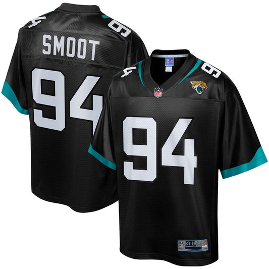 Jacksonville Jaguars Dawuane Smoot Pro Line Big & Tall Black Football Jersey product image