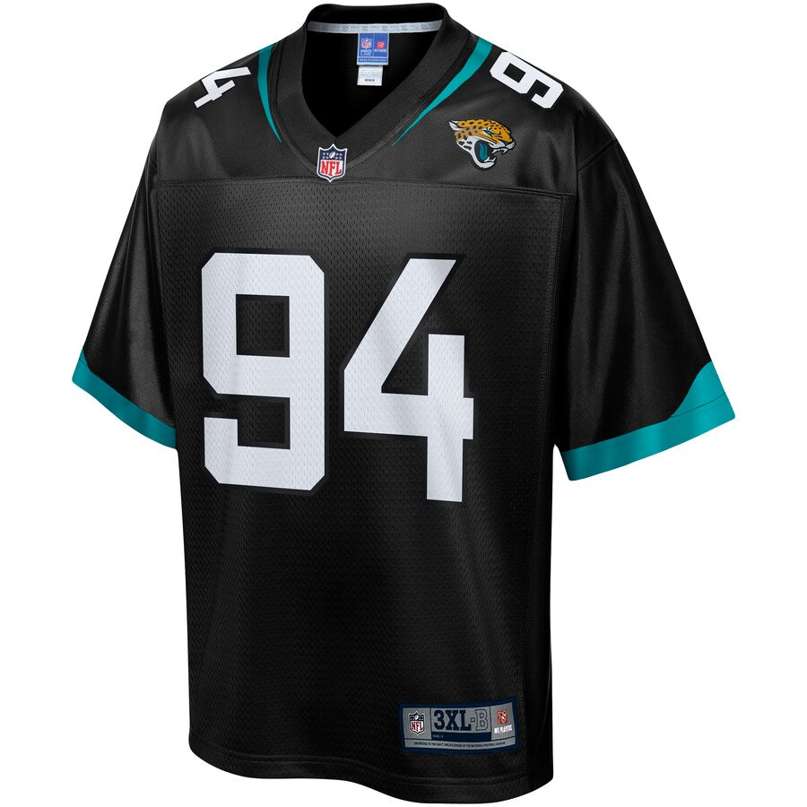 Jacksonville Jaguars Dawuane Smoot Pro Line Big & Tall Black Football Jersey product image