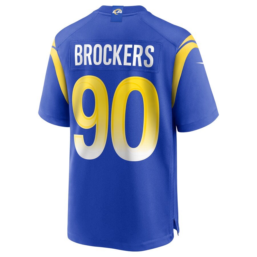 Los Angeles Rams Michael Brockers Game Royal Football Jersey product image