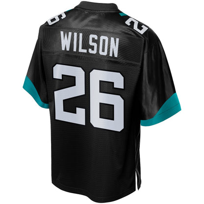 Jacksonville Jaguars Jarrod Wilson Pro Line Big & Tall Black Football Jersey product image