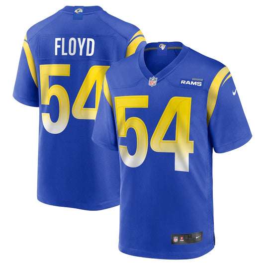 Los Angeles Rams Leonard Floyd Game Royal Football Jersey product image