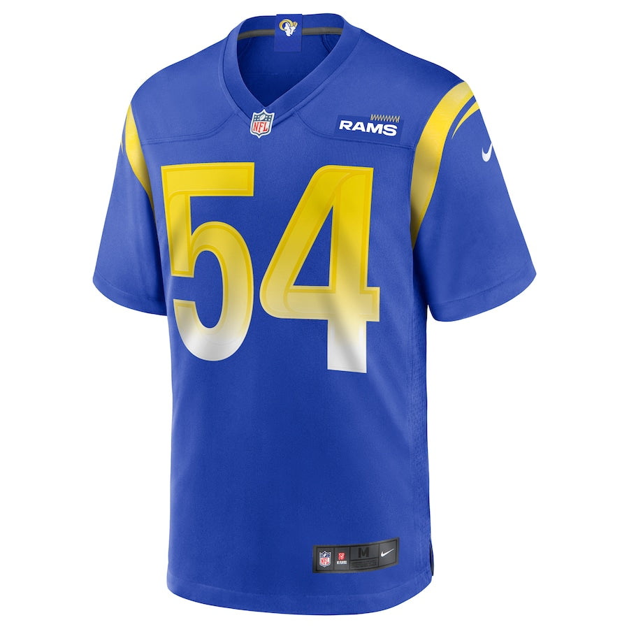 Los Angeles Rams Leonard Floyd Game Royal Football Jersey product image