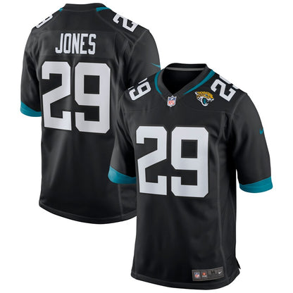 Jacksonville Jaguars Josh Jones Game Black Football Jersey product image
