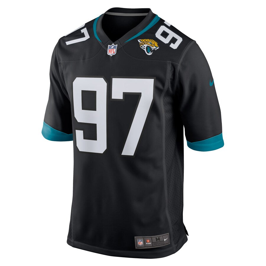 Jacksonville Jaguars Josh Mauro Game Black Football Jersey product image