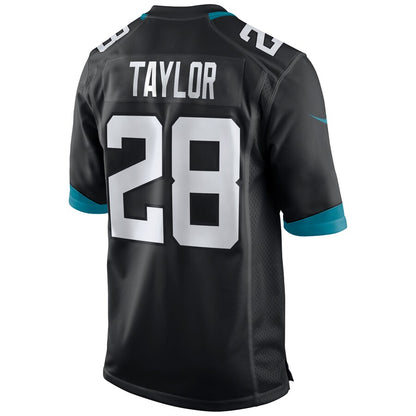 Jacksonville Jaguars Fred Taylor Game Black Football Jersey product image