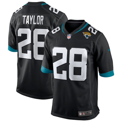 Jacksonville Jaguars Fred Taylor Game Black Football Jersey product image