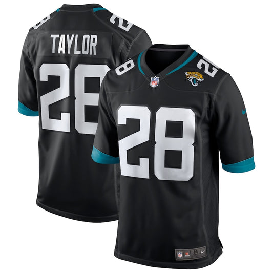 Jacksonville Jaguars Fred Taylor Game Black Football Jersey product image