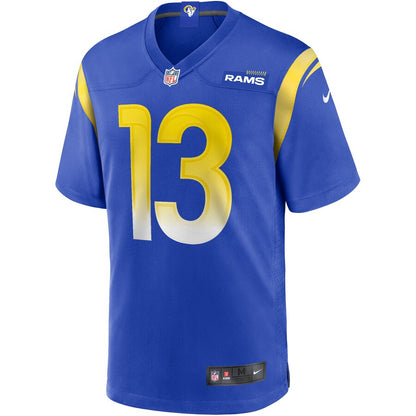 Los Angeles Rams Kurt Warner Game Royal Football Jersey product image