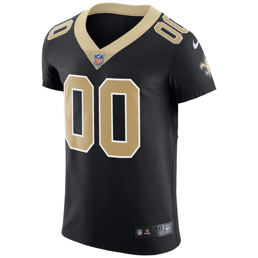 New Orleans Saints Custom Black Football Jersey product image