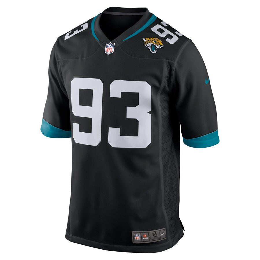 Jacksonville Jaguars Calais Campbell 2018 Game Black Football Jersey product image