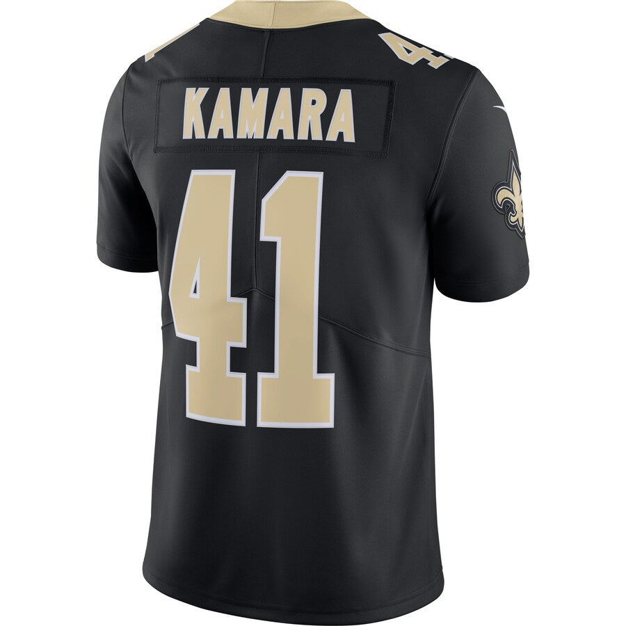 New Orleans Saints Alvin Kamara Limited Black Football Jersey product image