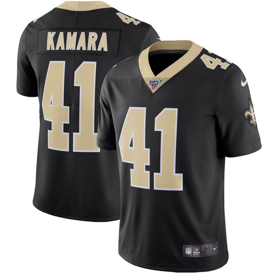 New Orleans Saints Alvin Kamara Limited Black Football Jersey product image