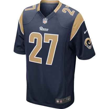 Los Angeles Rams Tre Mason Game Navy Football Jersey product image