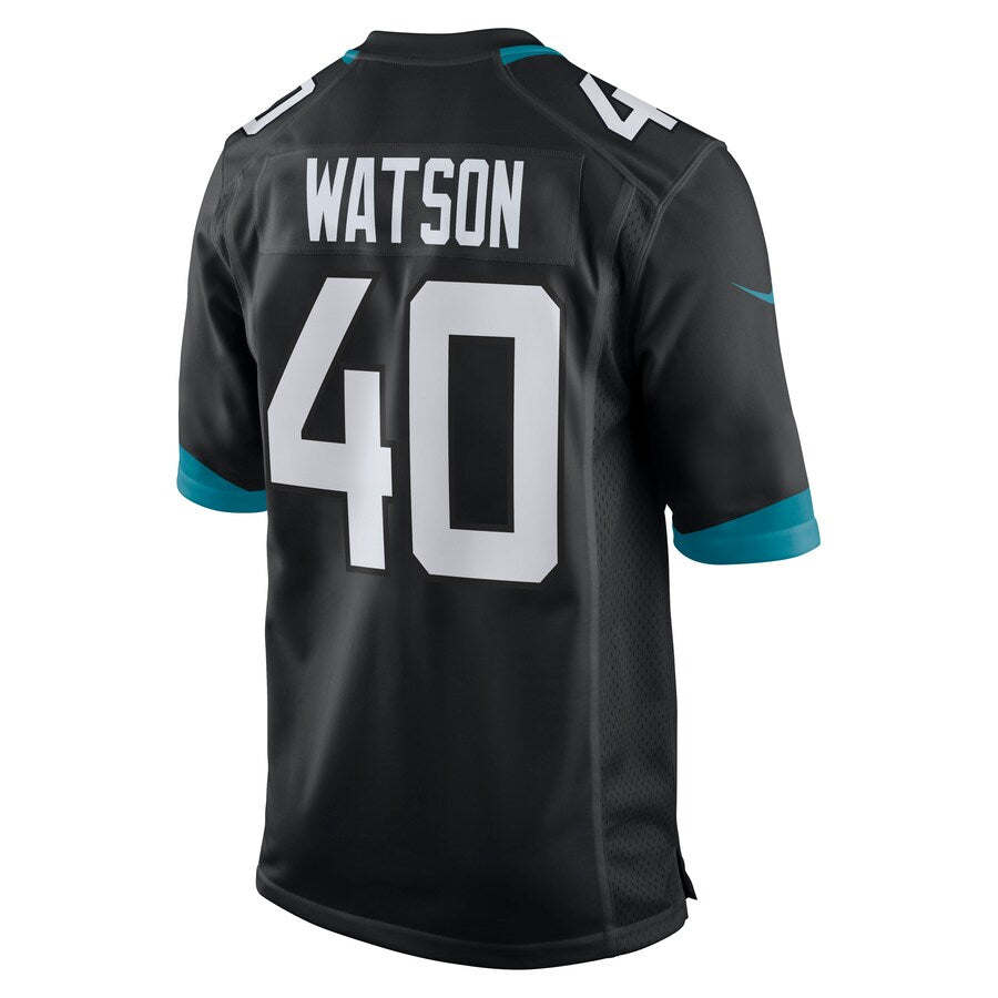 Jacksonville Jaguars Brandon Watson Game Black Football Jersey product image