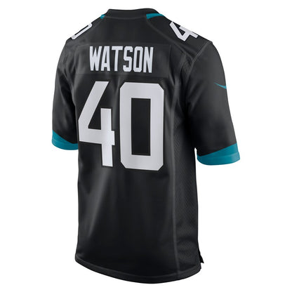 Jacksonville Jaguars Brandon Watson Game Black Football Jersey product image