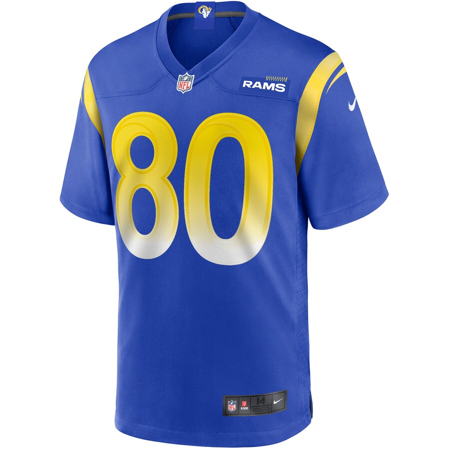 Los Angeles Rams Isaac Bruce Game Royal Football Jersey product image
