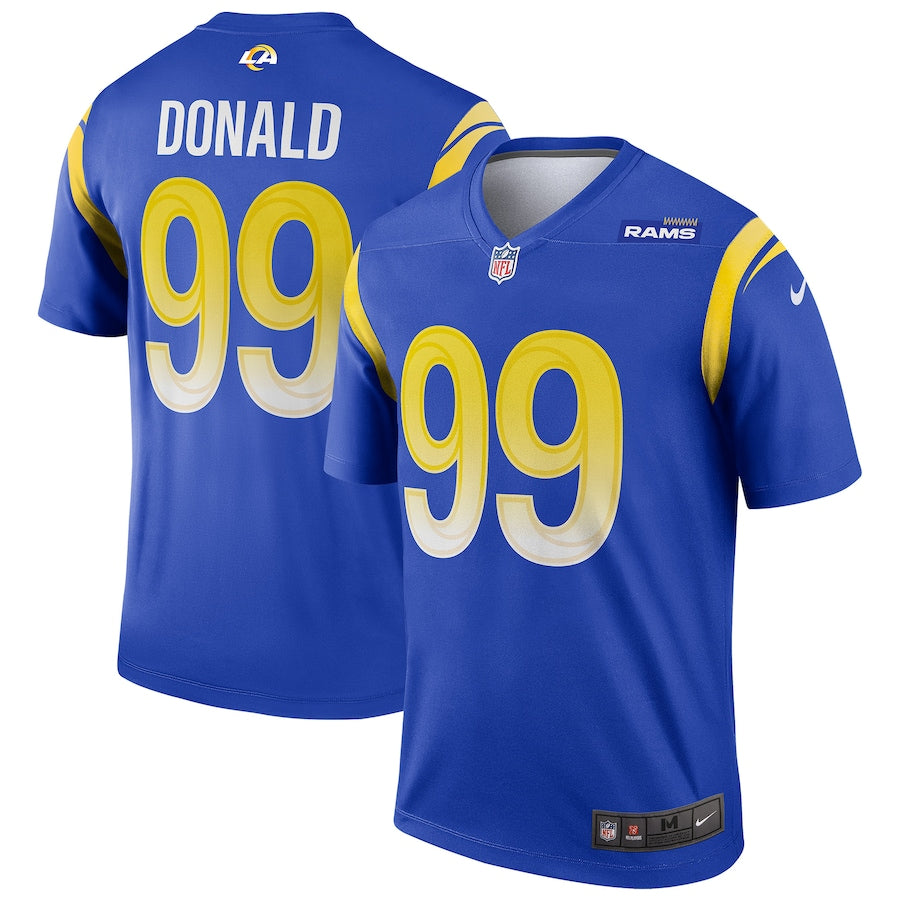 Los Angeles Rams Aaron Donald Royal Football Jersey product image