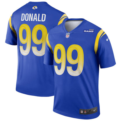 Los Angeles Rams Aaron Donald Royal Football Jersey product image