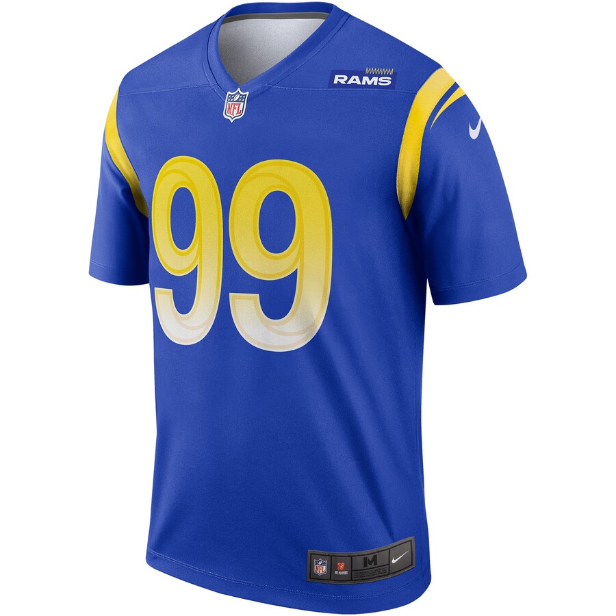 Los Angeles Rams Aaron Donald Royal Football Jersey product image