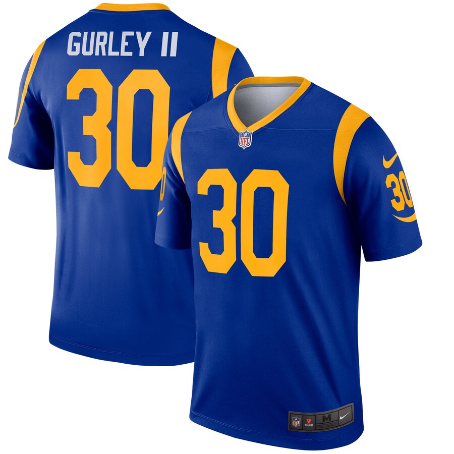 Los Angeles Rams Todd Gurley Royal Football Jersey product image