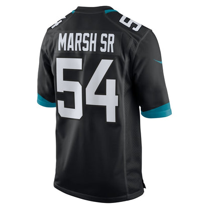 Jacksonville Jaguars Cassius Marsh Sr. Game Black Football Jersey product image