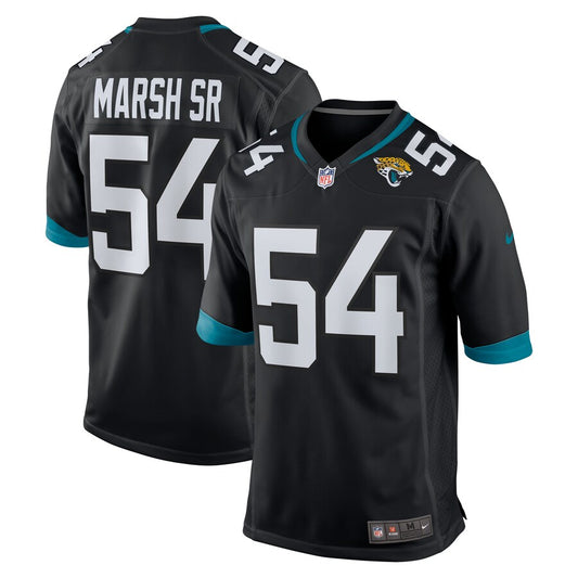 Jacksonville Jaguars Cassius Marsh Sr. Game Black Football Jersey product image