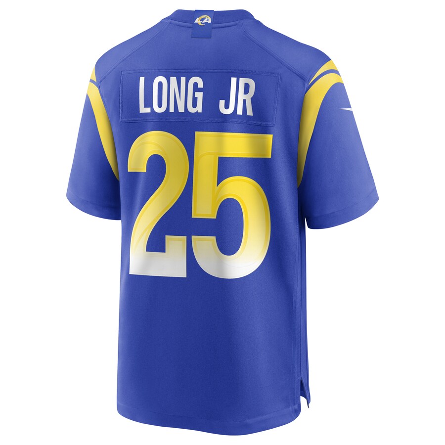 Los Angeles Rams David Long Jr. Game Royal Football Jersey product image