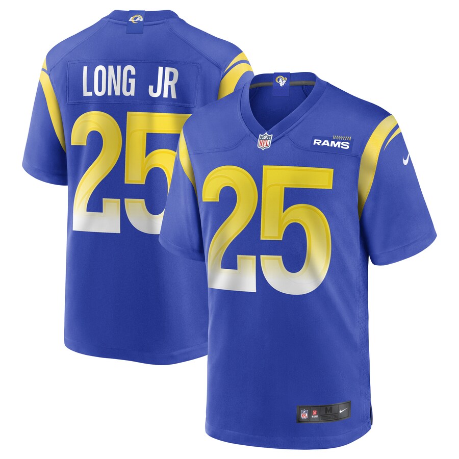 Los Angeles Rams David Long Jr. Game Royal Football Jersey product image
