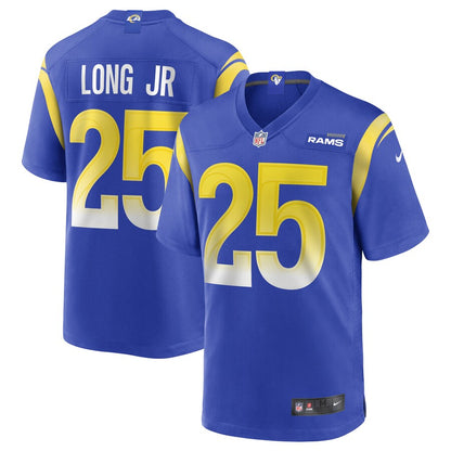 Los Angeles Rams David Long Jr. Game Royal Football Jersey product image