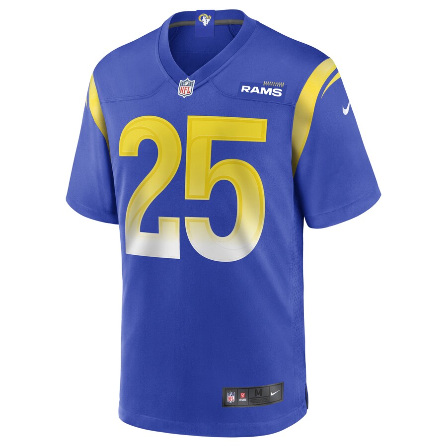 Los Angeles Rams David Long Jr. Game Royal Football Jersey product image