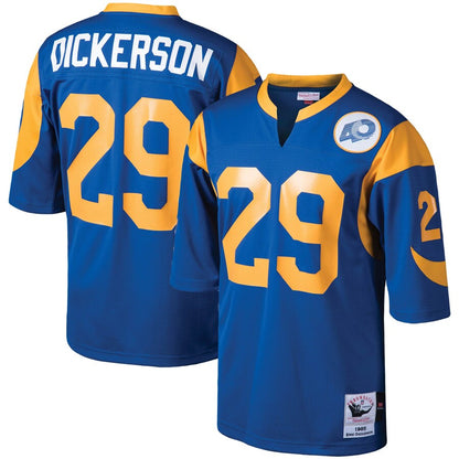 Los Angeles Rams Eric Dickerson 1985 Throwback Royal Football Jersey product image